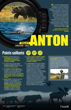 affiche du Projet Anton