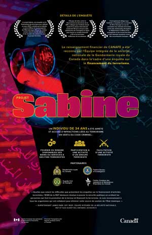 affiche du Projet Sabine